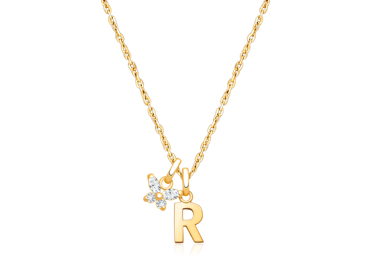 Butterfly Charm <u>NOT</u> Included<br />( add the charms your child would love )