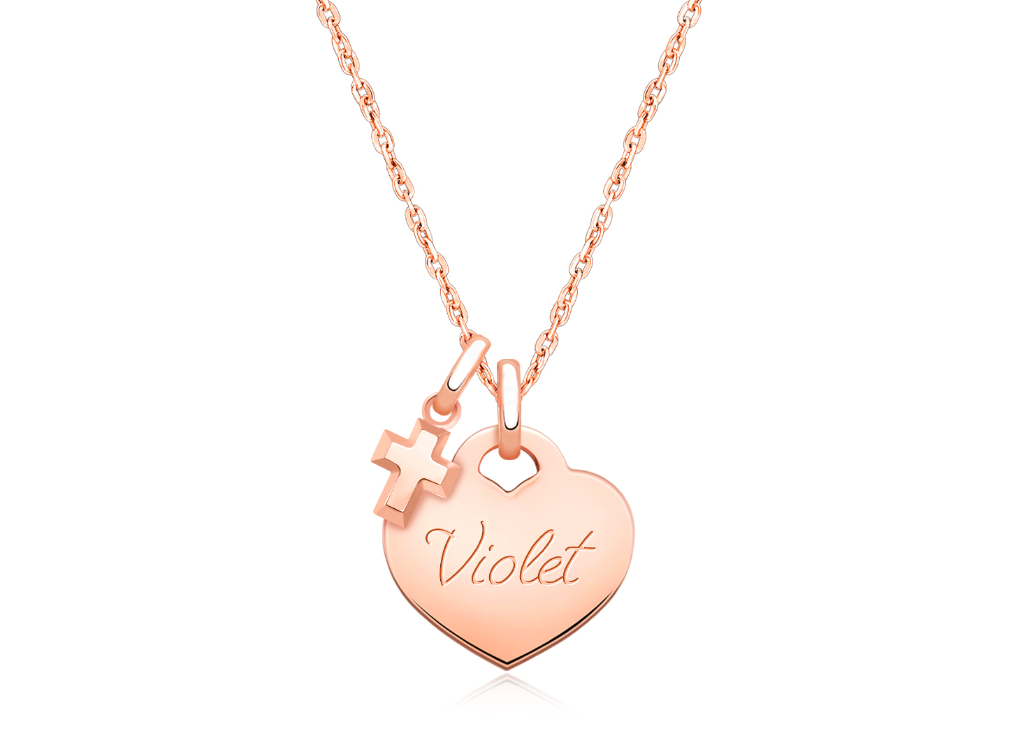Cross Charm<u>NOT</u> Included<br />( add the charms your child would love )