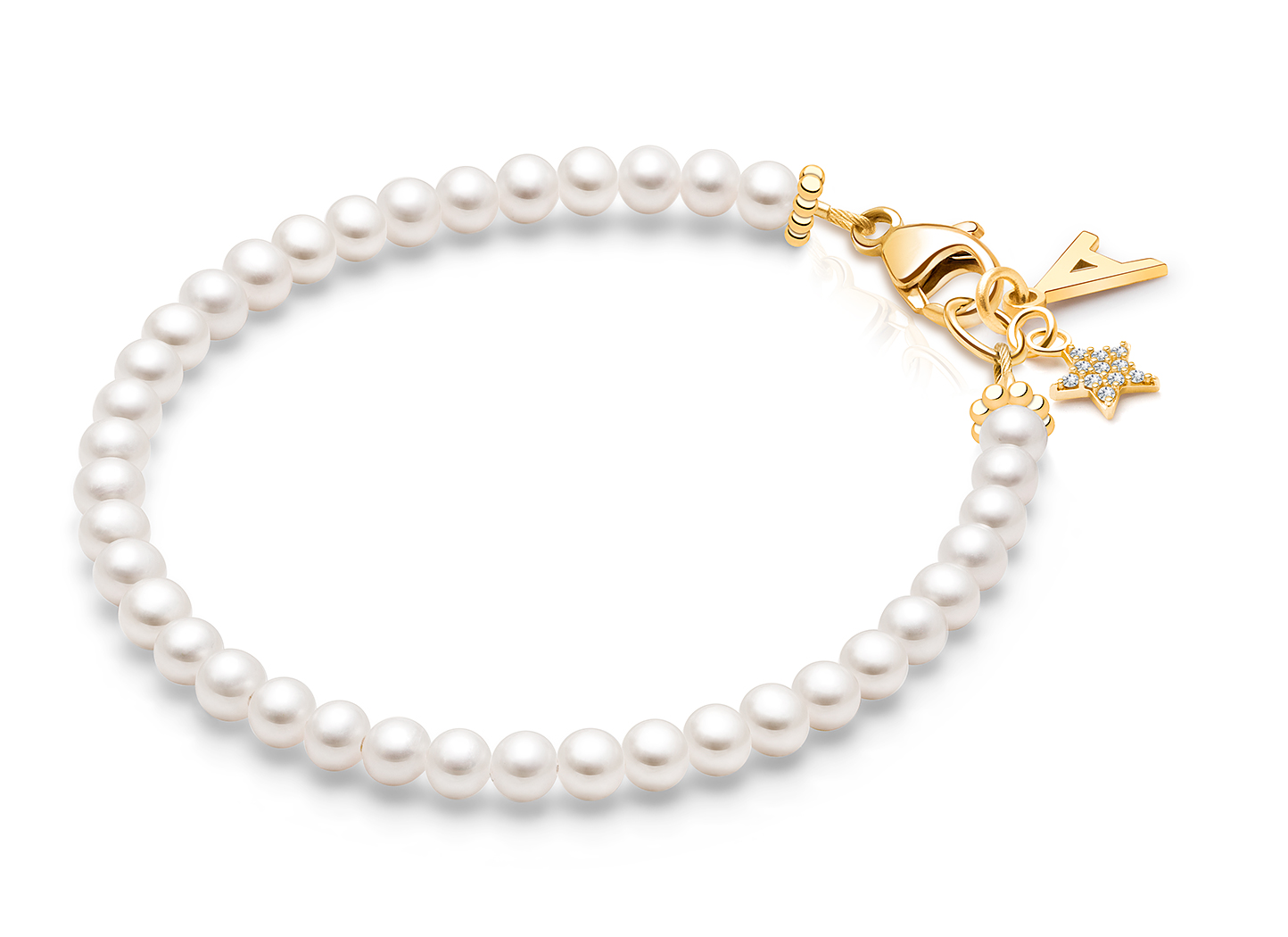 Initial & Star Charms <u>NOT</u> Included<br />( add the charms your child would love )