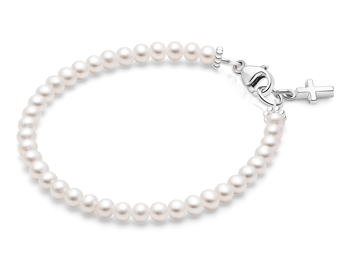 Enlarged to Show Detail<br />Shown with <u>Included</u> Cross Charm