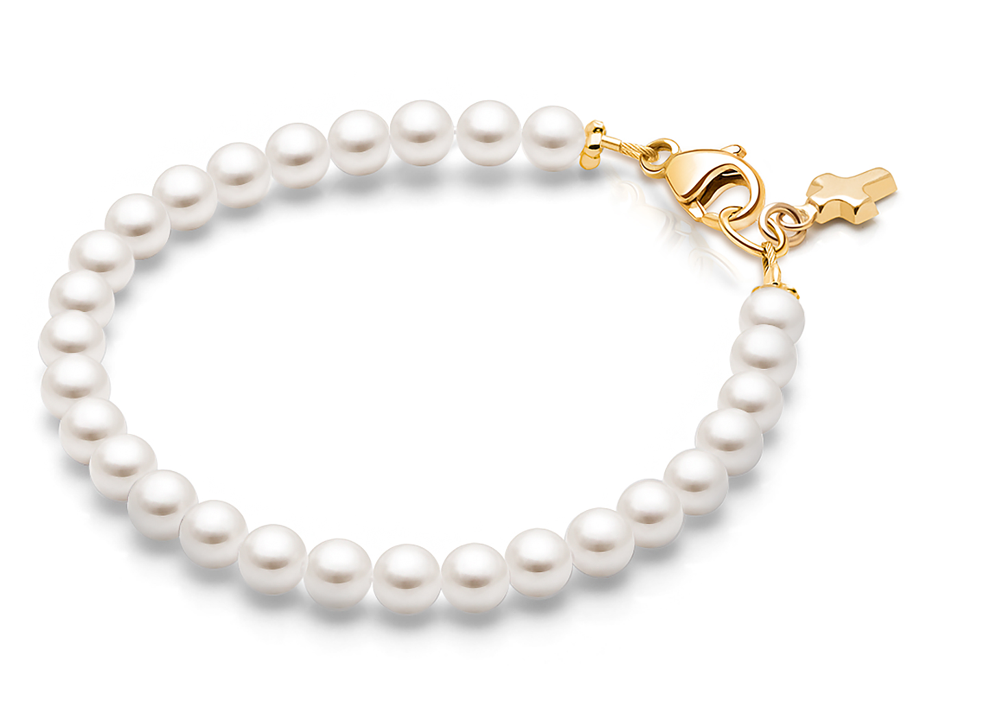 Enlarged to Show Detail<br />Shown with <u>Included</u> Cross Charm