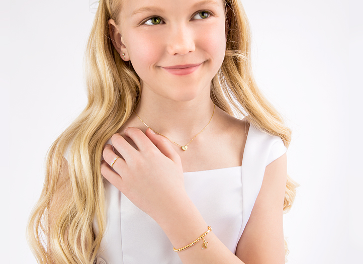 Bracelet Shown on 8 Year Old Girl