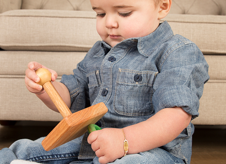 Bracelet Shown on 1 Year Old Boy
