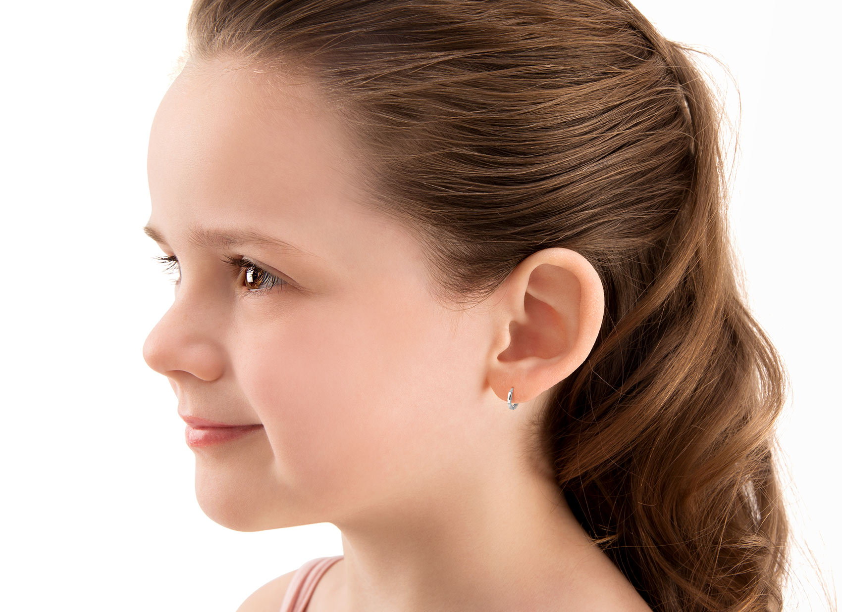 Earring Shown on 4 Year Old Girl