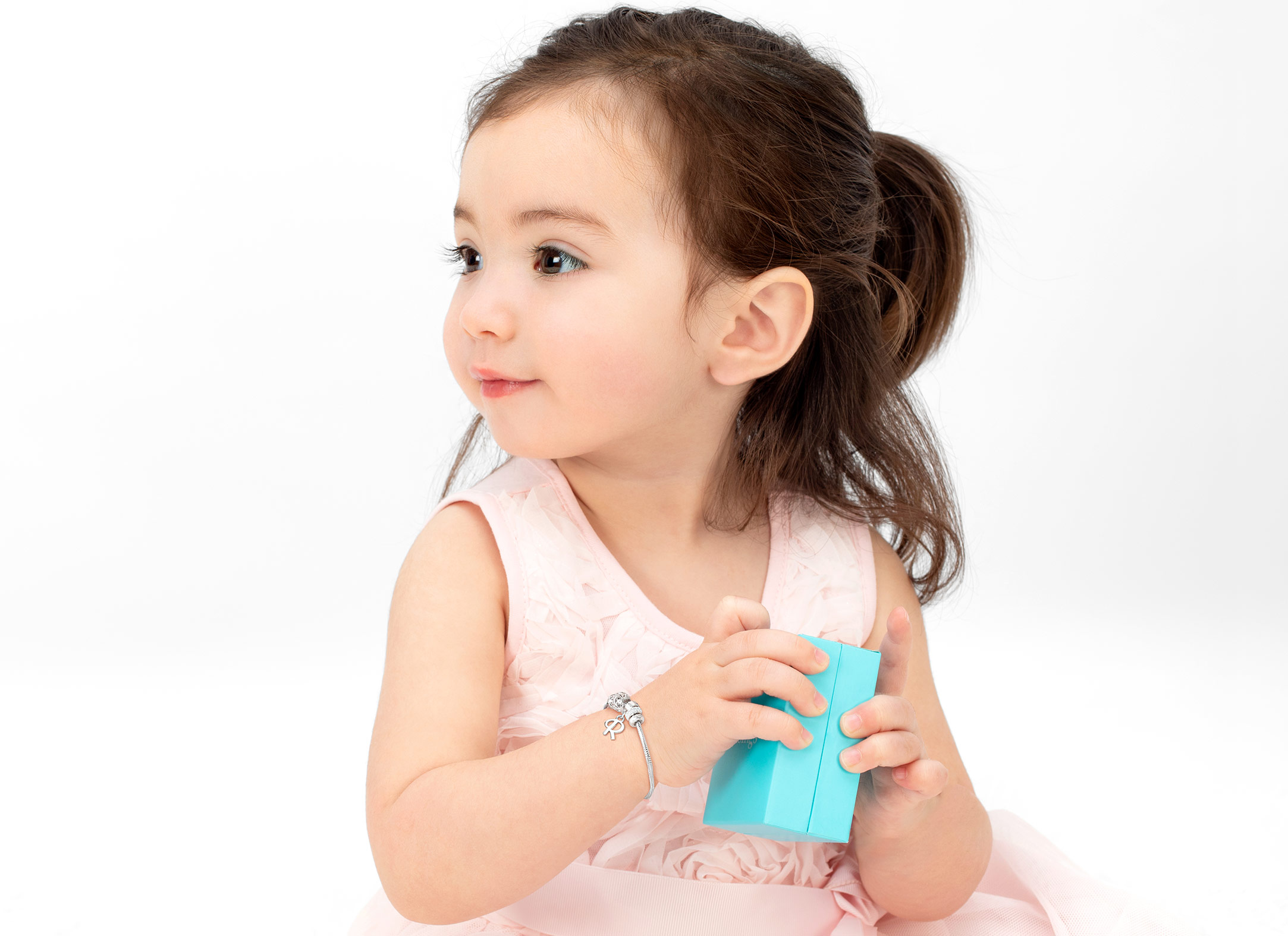 Bracelet Shown on 2 Year Old Girl