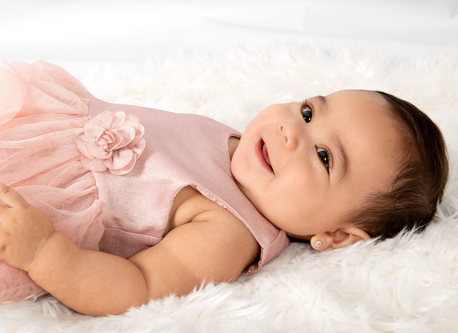 Earring Shown on Infant Girl