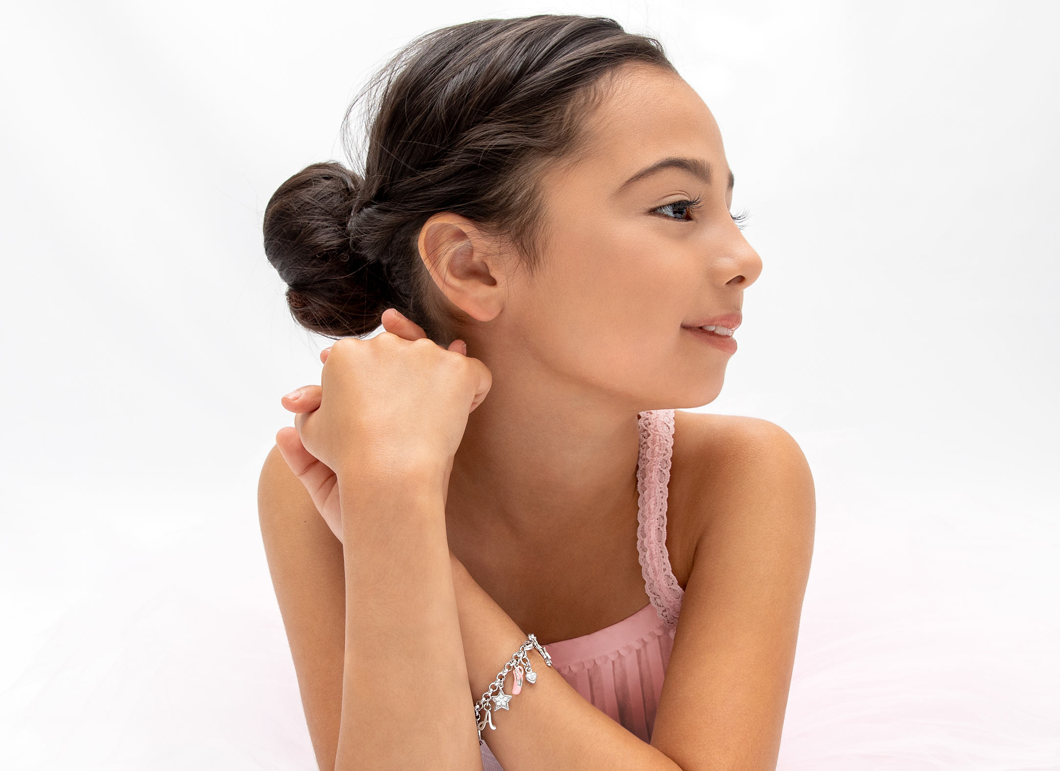 Example Bracelet Shown on 7 Year Old Girl