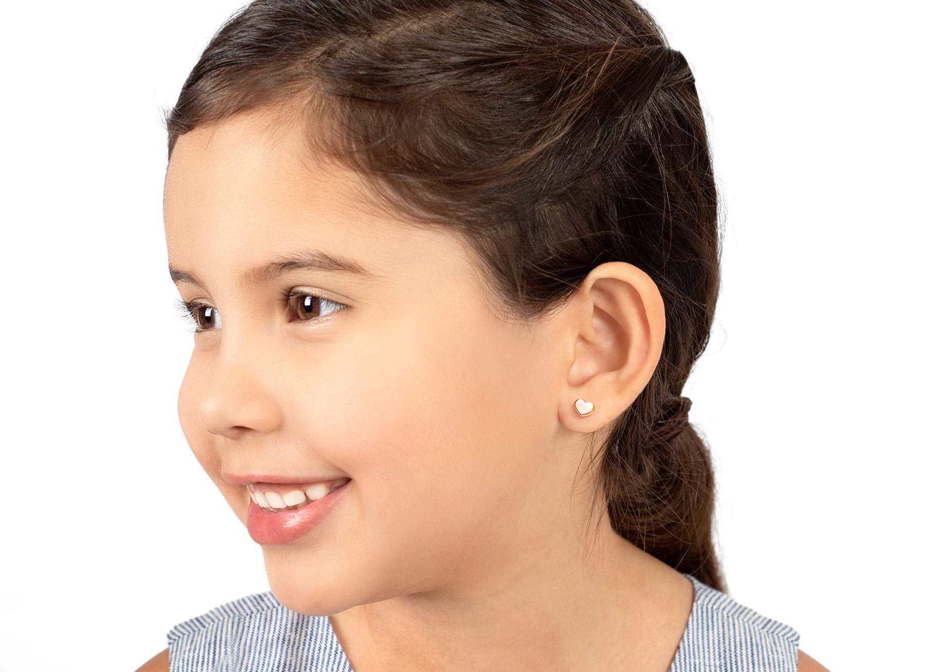 Earring Shown on 5 Year Old Girl