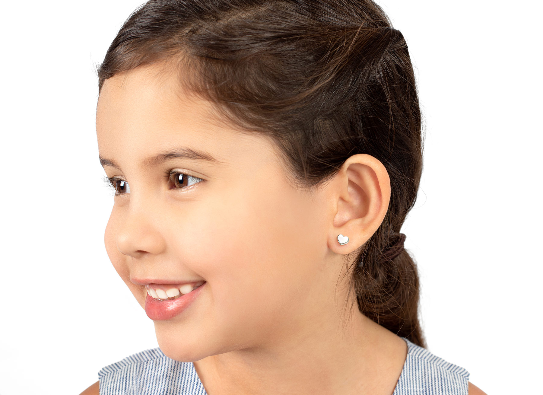 Earring Shown on 5 Year Old Girl