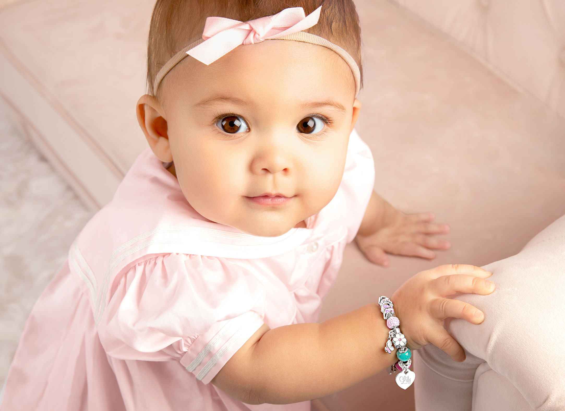 Example Bracelet Shown on Child Model