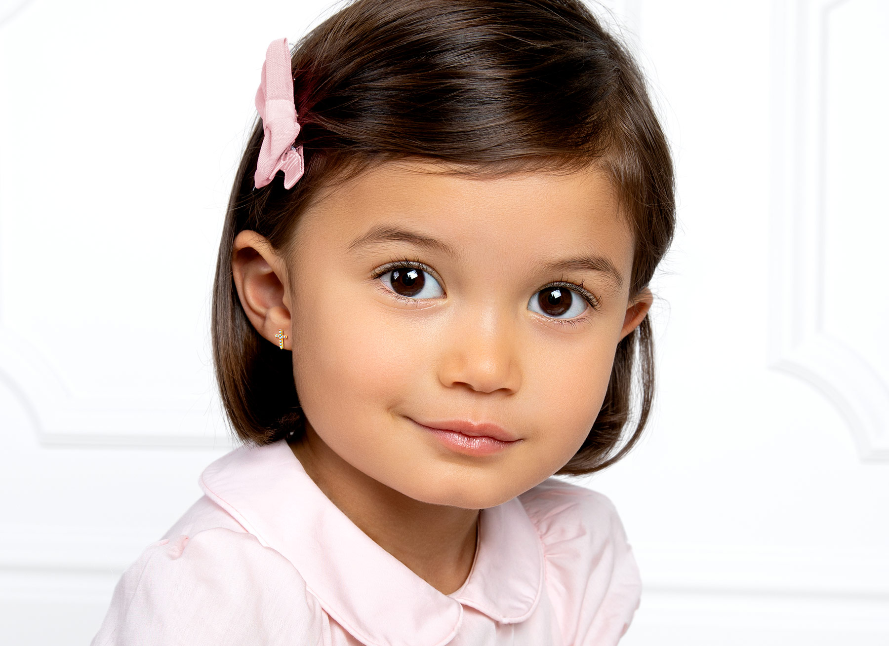 Earring Shown on 4 Year Old Girl