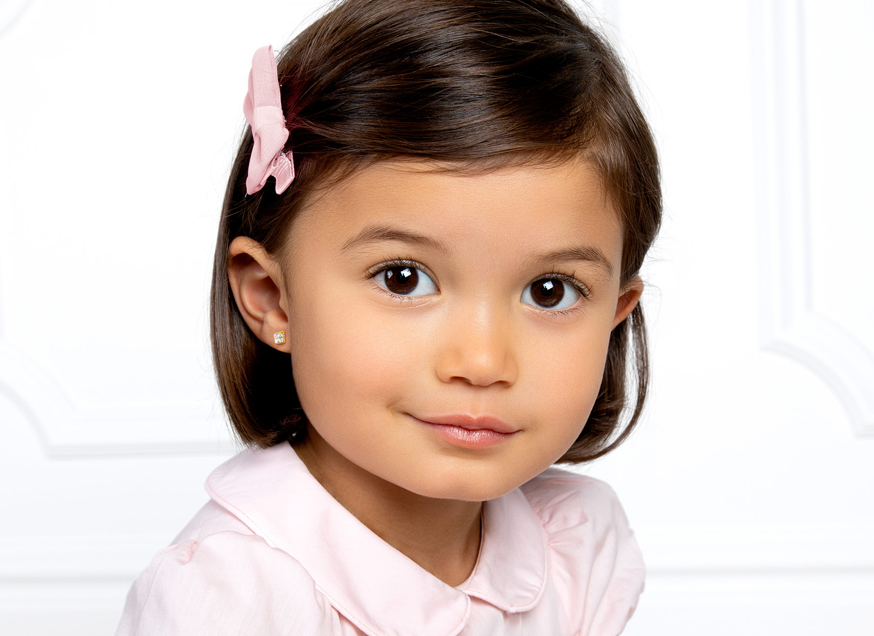Earring Shown on 4 Year Old Girl
