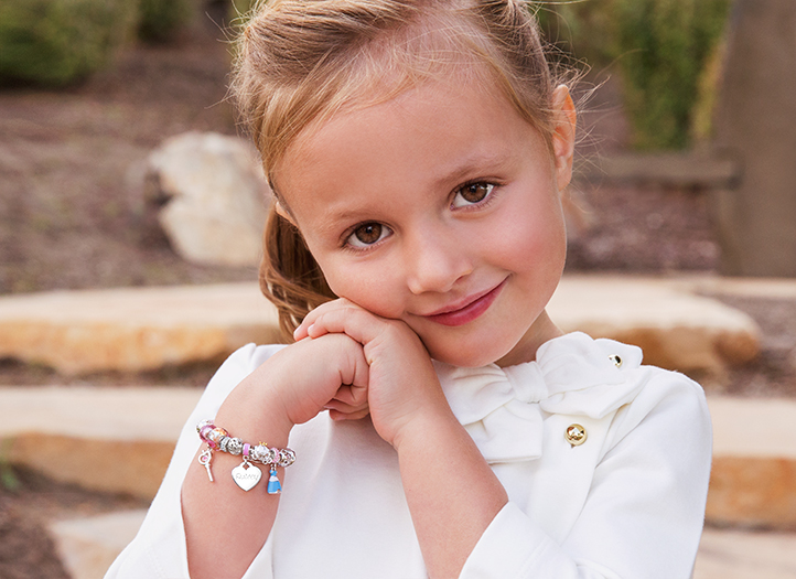 Example Bracelet Shown on Child Model