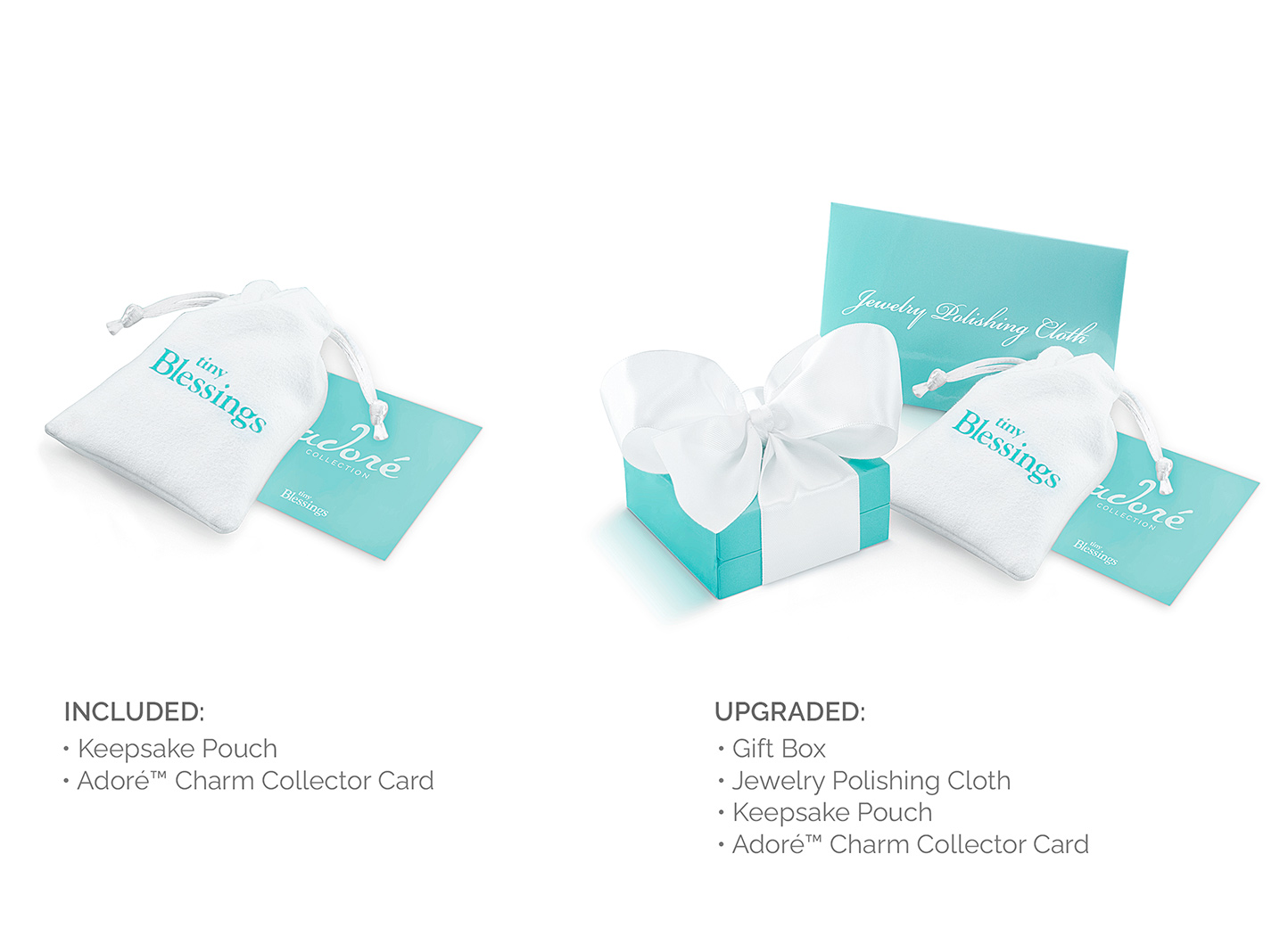Gift Wrapping Options for Adoré&trade; Charms