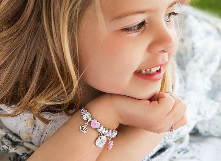 Adoré™ Charm Shown on Child Model