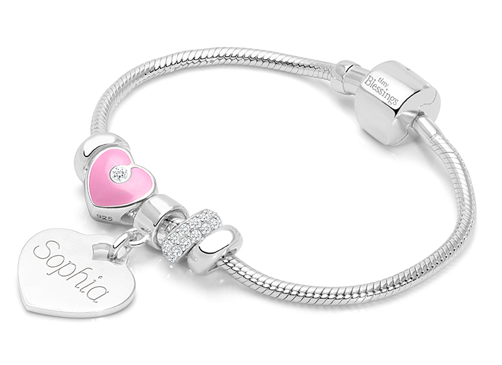 Adoré™ Charm Shown on Example Bracelet