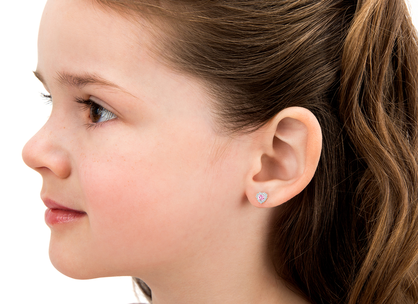 Earring Shown on 4 Year Old Girl