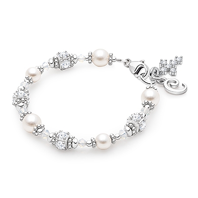 Pretty Bracelet for Girls First Holy Communion