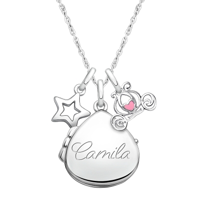 Silver Locket for Teens