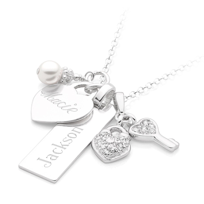 Custom create a necklace just for Mothers, Includes engraving!