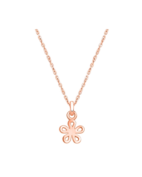 Daisy Dear, Children&#039;s Flower Necklace for Girls - 14K Rose Gold
