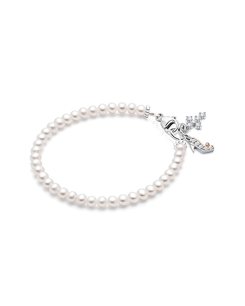 Sterling Silver Pearl Bracelet for Girls Christening/Baptism