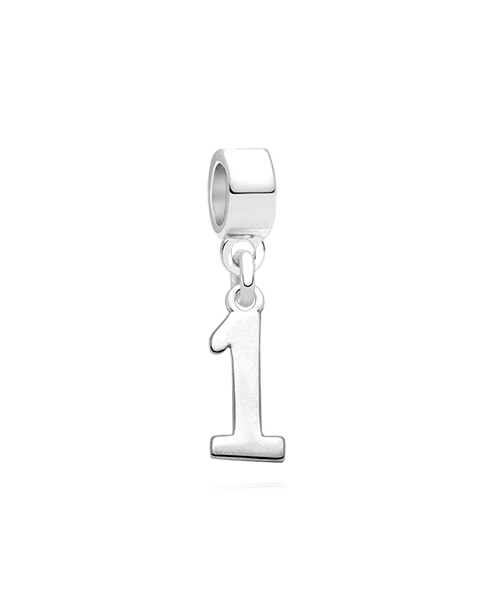 &quot;It&#039;s the BIG one!&quot; Girl&#039;s 1st Birthday Charm.