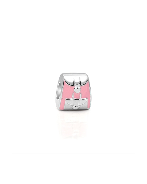 School is Cool!  She&#039;ll love this school girl pack charm.