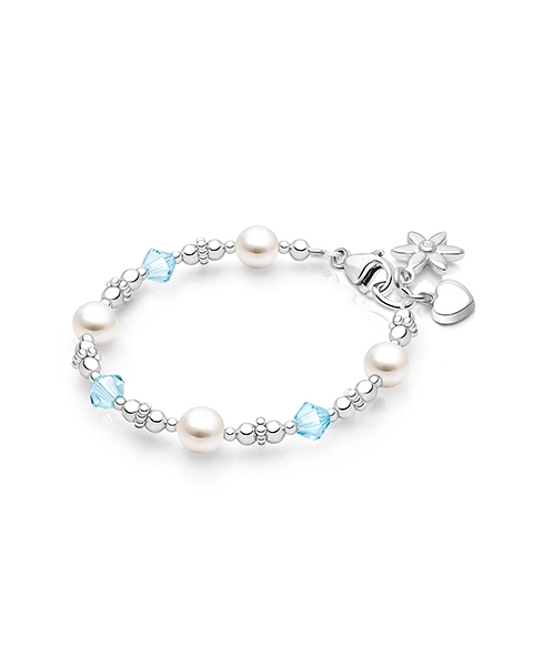 Diamonds and Pearls Bracelet for Teens