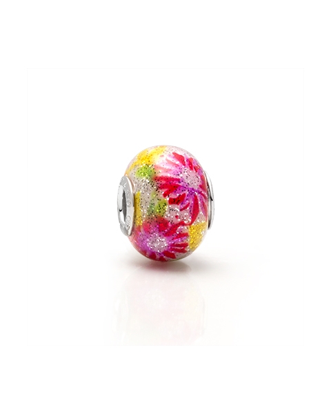 &quot;Do you suppose she&#039;s a wildflower?&quot; This girl&#039;s flower charm is a vivid wonderland of color.