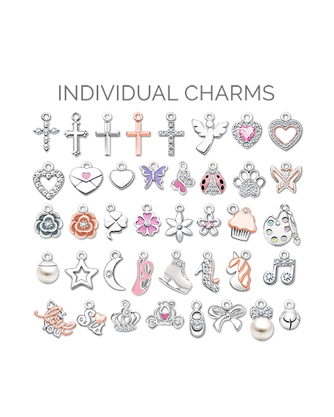 Individual Charm - Over 70 Sterling Silver Baby/Children Charms and Pendants to Choose From! (Add to Your Existing Bracelet or Necklace)