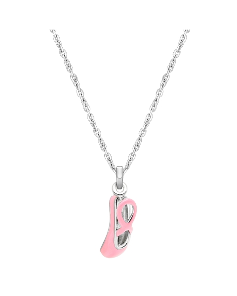 Little Ballerina, Children&#039;s Ballet Shoe Necklace for Girls - Sterling Silver