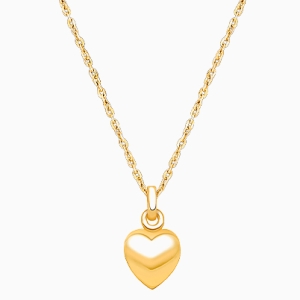 Power of Love, Children&#039;s Heart Necklace for Girls - 14K Gold