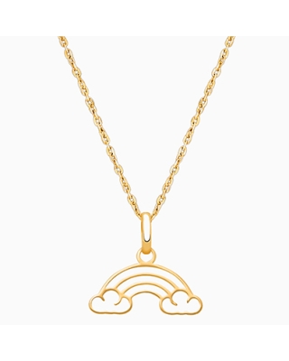 Over the Rainbow, Children&#039;s Necklace for Girls - 14K Gold