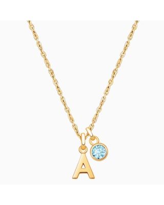 Modern Initial &quot;Design Your Own&quot; Personalized Children&#039;s Necklace for Girls - 14K Gold
