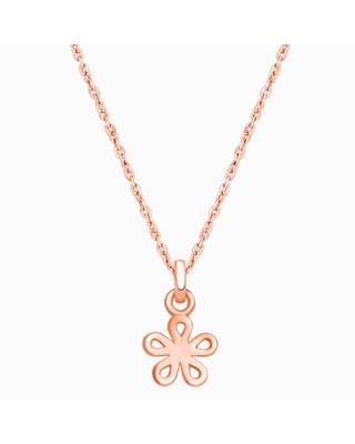 Daisy Dear, Children&#039;s Flower Necklace for Girls - 14K Rose Gold