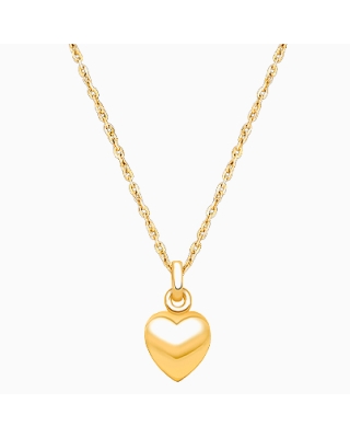 Power of Love, Children&#039;s Heart Necklace for Girls - 14K Gold