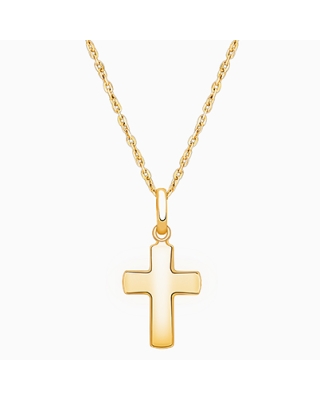 Regal Cross, Children&#039;s Necklace for Girls - 14K Gold