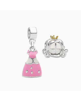 Adoré™ Fairy Tale Charm Duo, Children&#039;s 2-Charm Collection Set for Girls - Sterling Silver
