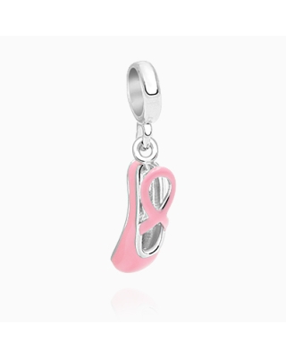 Pirouetting Princess, Sterling Silver Ballet Shoe - Adoré™ Pendant