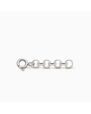 Bracelet Extender Chain, 1-Inch Length (Add to Existing Bracelet) - Sterling Silver