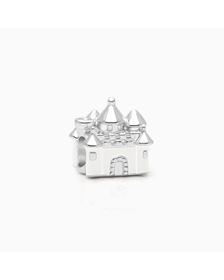 Enchanted Castle, Sterling Silver and White Enamel Palace - Adoré™ Charm