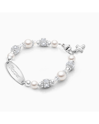 Personalized Bracelet for Girls Christening/Baptism