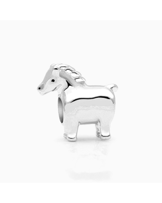 Noble Steed, Sterling Silver Horse - Adoré Charm