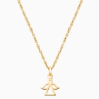 Angel of Heaven, Children&#039;s Necklace for Boys - 14K Gold