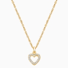Pure Splendor Heart with Genuine Diamonds, Teen&#039;s Necklace for Girls - 14K Gold