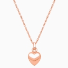 Power of Love, Children&#039;s Heart Necklace for Girls - 14K Rose Gold