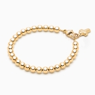 4mm Tiny Blessings Beads, First Holy Communion Beaded Bracelet for Girls - 14K Gold