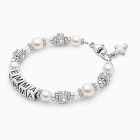 Name Bracelet for Girls First Holy Communion