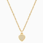 From the Heart with Genuine Diamonds, Children&#039;s Necklace for Girls - 14K Gold